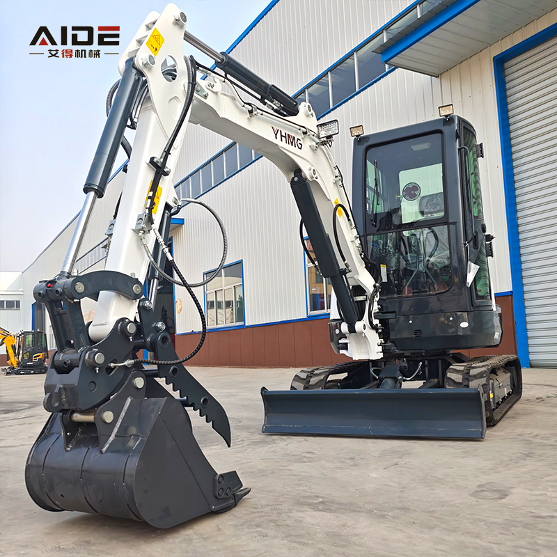 CE Certificate Mini Crawler Excavator 3 Ton 4 Ton Bagger with Engine Motor Pump for Construction Home Use for Sale Pelle