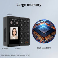 Terminal de Control de Asistencia Biométrico Comet FA-810 con Lector de Huellas Dactilares, Pantalla LCD TFT de 1.77 Pulgadas, Capacidad para 1000 Usuarios, Sistema Operativo Linux