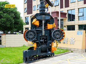 Tête de récolteuse forestière hydraulique XUVOL 500E Max. Diamètre de coupe. 50 cm, attache pour excavatrice de 12 à 15 tonnes, segment de débardage d'arbres - Product Image 3