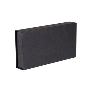 Embalaje de caja negra rígida de lujo elaborado en una caja de regalo de estilo libro que ofrece una <span class=keywords><strong>experiencia</strong></span> de marca visual y de Unboxing de alta gama - Product Image 1