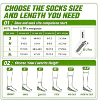 Chaussettes de football personnalisées OEM pour jeunes et hommes, avec grip, séchage rapide, respirantes, en silicone, pour l'entraînement