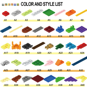 Bloques de construcción para niños, juguetes de plástico, rompecabezas de 3 a 13 años, bloques de construcción hexagonales para niñas y niños - Product Image 5