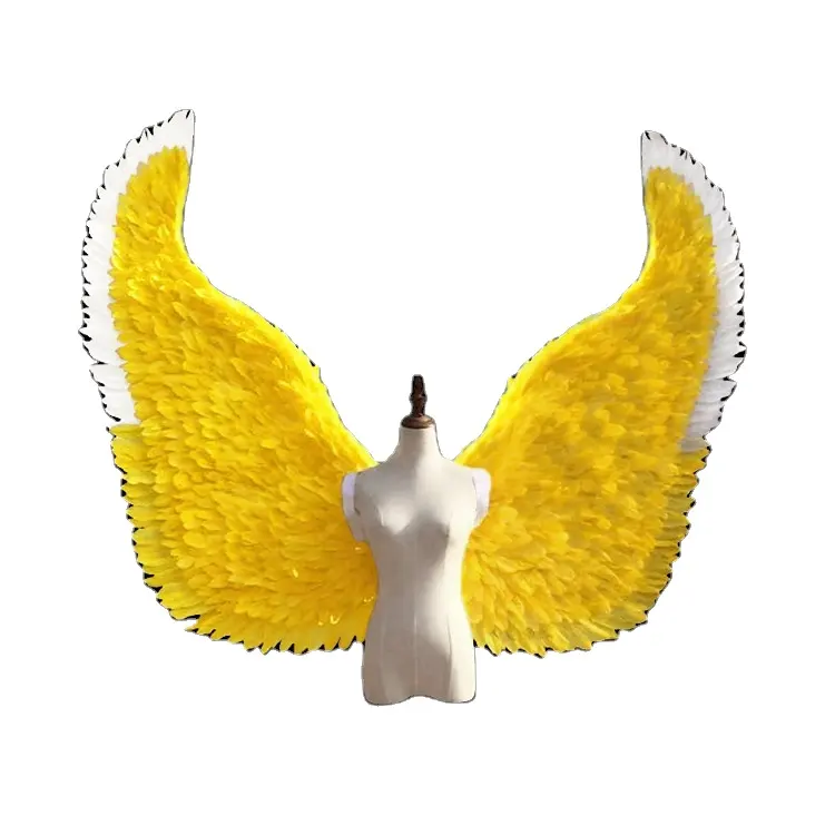 Meilun Art & Craft V Large Luxury Feather Angel Wings Customized Fashion Design Wearable