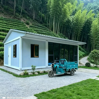 Maison Modulaire Préfabriquée 20FT – Conteneur à Assemblage Rapide pour Bureau à Domicile ou Dortoir de Travailleurs à 2-3 Étages – Très Rentable