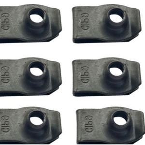 Hebei Car Bumper Fender Mudguard <b>Trim</b> Panel Mounting M6 Screw Base <b>Clip</b> J153 Black - Product Image 3