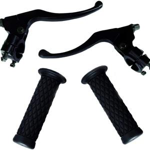 Levier d'embrayage et de frein de moto Cupid 22 mm en aluminium, accessoire ergonomique pour guidon de cruiser, pièce de rechange - Product Image 2