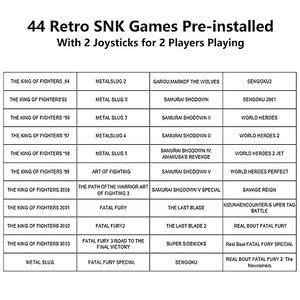Thanh điều khiển Arcade Retro Unico SNK NeoGeo, tải sẵn 44 trò chơi cổ điển SNK NeoGeo chính thức - Product Image 3