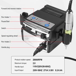 Machine à clouer japonaise G5 haute performance fabriquée au Japon, machine à limer les ongles électrique G5 Super UP200 - Product Image 4