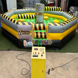 Comercial niños adultos PVC paseo estera inflable toro mecánico para alquilar - Product Image 3