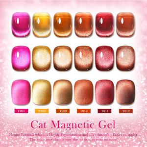 BORN PRETTY PRO-Vernis à ongles gel magnétique, marque distributeur, cristal ambré, cristal, œil de chat, 15ml - Product Image 3