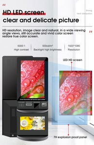 43'' Ip65 Full Screen Waterproof 19'' Display Id Card Recognition Ticket Export Ic Card Insertion Reader Self Service Kiosk - Product Image 6