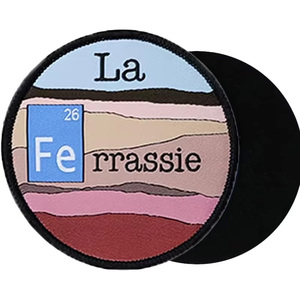 Patchs brodés tissés personnalisés pour extérieur, avec nom, logo, à crochets et boucles, thermocollants, pour chapeaux, sacs, vêtements, DIY, faible MOQ - Product Image 4