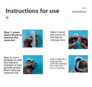 Individuelles Logo <span class=keywords><strong>5</strong></span>-in-<span class=keywords><strong>1</strong></span> Wiederaufladbarer Elektrischer Massagekamm Kopfhautmassagegerät |   OEM EMS/ION/IR/Vibrations-Haarvitalitäts- und Schuppenkontrollgerät - Product Image 3