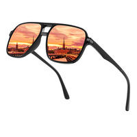 Nouvelles lunettes de soleil polarisées tendance pour hommes et femmes, design rétro et simple, idéales pour la conduite et le cyclisme