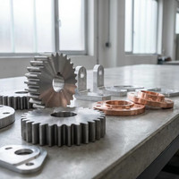 Service de découpe laser CNC 5 axes sur mesure pour tôles en acier inoxydable et aluminium, fabrication de plaques métalliques, traitement d'équipements industriels