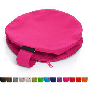 Cuscino Zafu per cuscini lombari Yoga e cuscini sedili personalizzabili eco-friendly con carene di grano saraceno riempite - Product Image 4