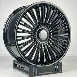 Roues forgées Bku 5x112 pour Mercedes W222 W223 S63 CLS SL Classe S Maybach 19 20 21 Jantes 22 pouces Jantes en alliage brossé 8.5-10.5J - Product Image 5