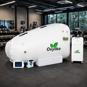 ห้องออกซิเจนความดันสูงแบบพกพา New Oxylike OLS-LS1 1.5ATA รูปทรงสามเหลี่ยมแบบนุ่ม สำหรับนอนและนั่ง ใช้ในโรงแรม สปาเพื่อความผ่อนคลายและความงาม - Product Image 4