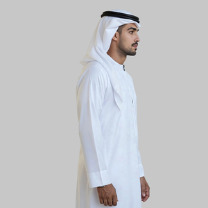 Fournisseur Malaisien Raya 2025 Moden Jubah Femme Casual Automne Plissé Sans Repassage Tricot Kain Sejuk Coupe Classique S-4XL En Stock - Product Image 3