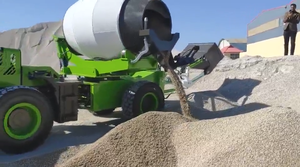 เครื่องผสมปูนซีเมนต์ถังแบคโฮผสมคอนกรีตรถเครื่องผสมคอนกรีต - Product Image 6