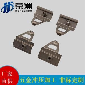 Supports de fixation en métal OEM Rongzhou, caches de protection en acier inoxydable, pièces de quincaillerie soudées pour véhicules à énergie nouvelle - Product Image 4
