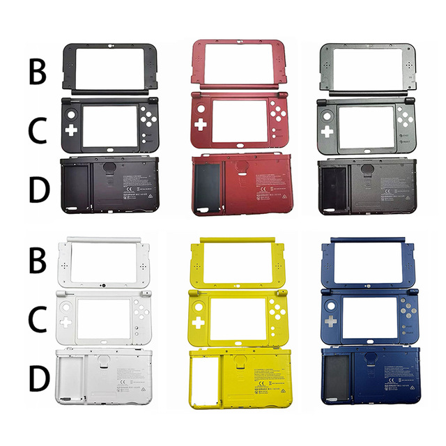 Game console replacement shell for NEW 3DS XL/LL chassis replacement shell new 3ds xl Repair accessories