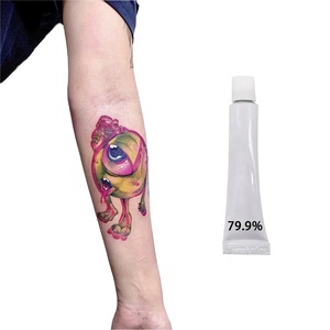OEM/ODM ครีมสีสำหรับสักลายถาวร 30 กรัม 50 กรัม  79.9% ครีมสีขาวสำหรับสักลาย - Product Image 2