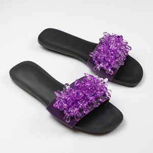 Sandalias Estilo 2025 - Modernas Pantuflas con Cuentas Resistentes al Agua para Mujer. Zapatos para Dama - Product Image 6