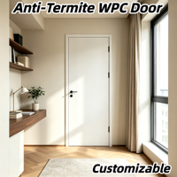 Bordure de porte intérieure en WPC anti-moisissure avec joint laser, compatible OEM, pour commandes de construction en masse pour hôtels