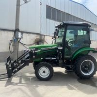 Traktor Kompak 4x4 Roda Empat 70Hp Diesel Laris Manis untuk Kebun dan Pertanian, Dilengkapi Pilihan Aksesoris, Bersertifikasi CE
