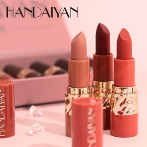 Rouge à lèvres mat Handaiyan Light Mist, coffret cadeau de 6 pièces, <span class=keywords><strong>maquillage</strong></span>, achats <span class=keywords><strong>en</strong></span> <span class=keywords><strong>ligne</strong></span> <span class=keywords><strong>en</strong></span> Chine - Product Image 3