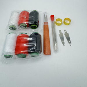 Kit de Costura de 37 Piezas con <span class=keywords><strong>Hilo</strong></span>, Descosedor, Enhebrador de Agujas, <span class=keywords><strong>Dedal</strong></span>, Agujas de Acero, Herramientas de Trabajo - Product Image 6