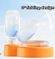 Bouteille d'eau pour chat et chien, distributeur d'eau extérieur, fournitures pour animaux de compagnie, tasse pliable portable, bouilloire, abreuvoir de voyage pour animaux