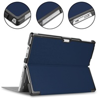 Housse de protection intelligente en cuir PU léger pour Microsoft Surface Pro 7 12.3 pouces 2019