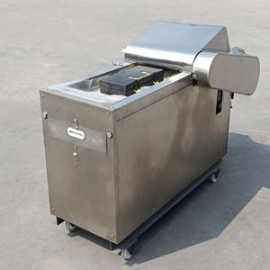 Machine automatique multifonctionnelle commerciale de coupeur de légumes de trancheuse de pomme de terre de fruits d'acier inoxydable avec le composant de noyau de moteur - Product Image 5