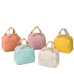 Sacs fourre-tout isothermes en néoprène à quatre couches feuille d'aluminium résistant à l'huile pour les pique-niques et les déjeuners stockage d'épicerie fraîche - Product Image 1