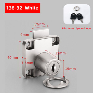 138-22 Văn Phòng Hiện Đại Đồ Nội Thất Kẽm Hợp Kim Bàn Ngăn Kéo Khóa Và Tập Tin Tủ Chìa Khóa Dễ Dàng Mở Khóa Văn Phòng Đồ Nội Thất Ổ Khóa - Product Image 6