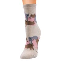 Vente en gros de nouvelles chaussettes coréennes à motifs d'animaux avec des chats mignons chaussettes drôles en coton pour femmes