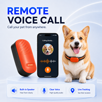 Collar GPS GSM 2G Global, Resistente al Agua IP67, Ubicación en Tiempo Real, Llamada de Voz Remota, Vista de Calle en 3D, Localizador Antipérdida, Recordatorio de Alimentación