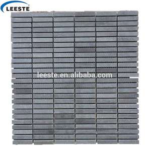 Mosaik Batu Abu-abu Hainan Bata Dinding Eksterior Ubin Mosaik Basal Hitam Tiongkok untuk Dekorasi Dalam Ruangan - Product Image 4