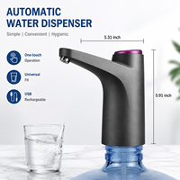 Distributeurs d'eau portables de bureau mini automatiques à chargement par le bas de 5 gallons avec pompe électrique autonome
