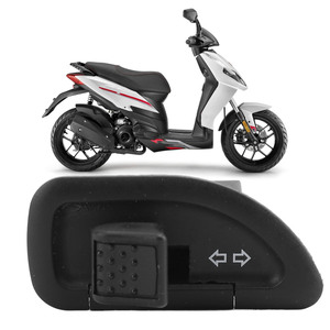 Interruttore Indicatore di Direzione per Moto, Ricambio per <span class=keywords><strong>Piaggio</strong></span> <span class=keywords><strong>Typhoon</strong></span> 50 <span class=keywords><strong>125</strong></span> Euro 3 MP3 <span class=keywords><strong>125</strong></span> 250 300 400 Ie Lt - Product Image 5