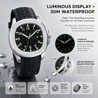 Montre Homme de Luxe Étanche Haute Qualité avec Cadran Arabe et Logo Personnalisable Vente en Gros (Alibaba)