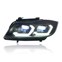 YLA Nouvelle édition pour accessoires BMW E90 Phares 2005-2012 pour BMW E90 Série 3 Phares halogènes xénon et phare de voiture 12v