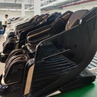 Fauteuil de massage de luxe 4D corps entier à gravité zéro 2026 avec commande vocale IA, rail SL, airbag, chauffage, rouleau pour les pieds, fauteuil inclinable électrique intelligent OEM ODM