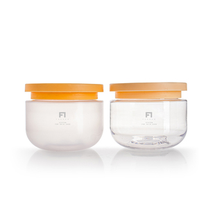 Bocaux en plastique de 8 oz avec couvercles 250g 300g récipient en plastique pour crème cosmétique pot en plastique transparent givré bouteilles de soins de la peau de luxe - Product Image 4