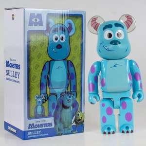 Figurines en résine Cartoon Bearbrick 400% Sulleys 28cm, <span class=keywords><strong>sculpture</strong></span> animale, décoration d'entrée de maison, cadeau - Product Image 3