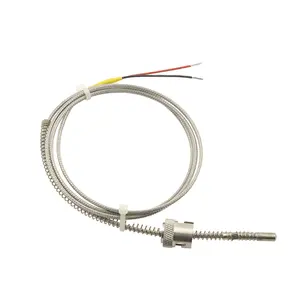 Stainless Steel Capillary Flexible OEM Armored Thermocouple with Compensation Wire