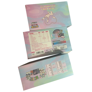 Yz वास्तविक प्रामाणिक कार्टे मूल रहस्य संग्रह ptcg कार्टून के आंकड़े mew डेक उपहार बॉक्स """ - Product Image 4