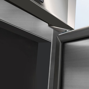 <span class=keywords><strong>Congélateur</strong></span> à porte <span class=keywords><strong>en</strong></span> verre commercial Armoire à bière à la mode supérieure Affichage réfrigéré de supermarché Réfrigérer sur le dessus et congeler <span class=keywords><strong>en</strong></span> <span class=keywords><strong>bas</strong></span> - Product Image 5